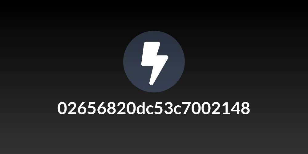 02656820dc53c7002148