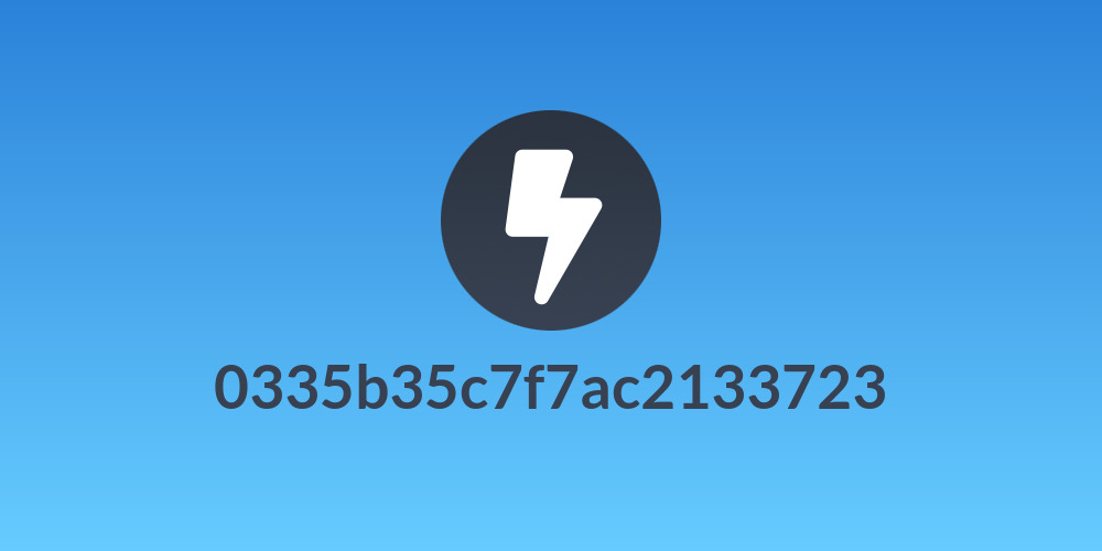 0335b35c7f7ac2133723