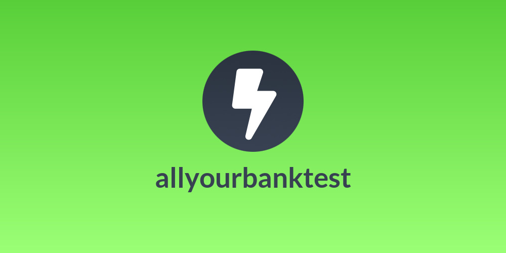allyourbanktest