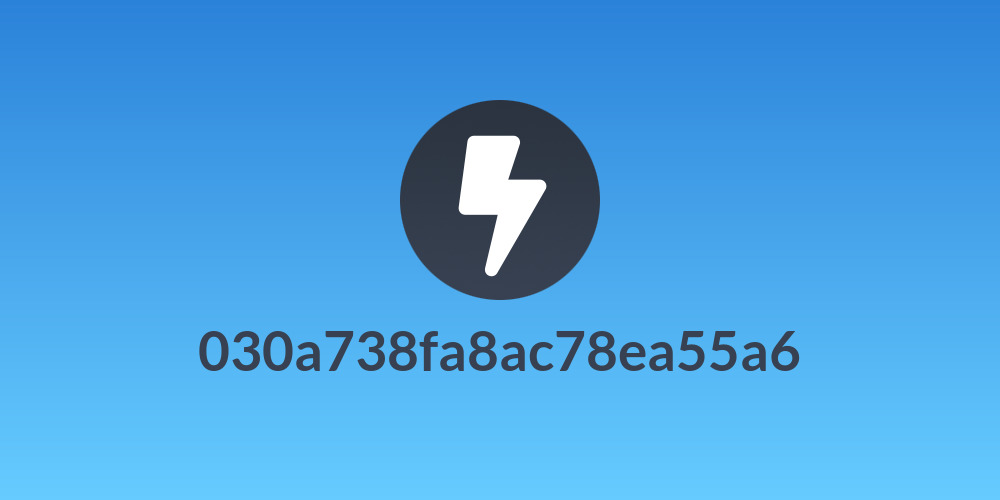 030a738fa8ac78ea55a6