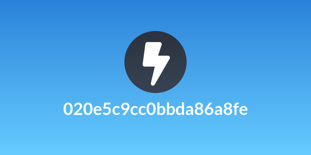 020e5c9cc0bbda86a8fe