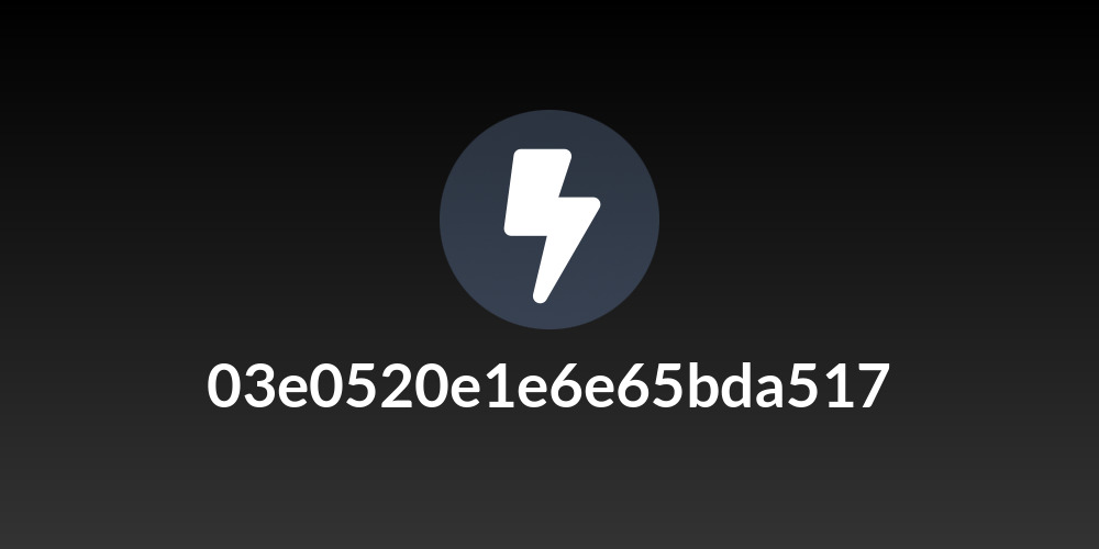 03e0520e1e6e65bda517