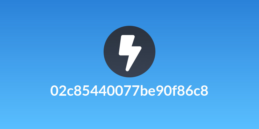 02c85440077be90f86c8