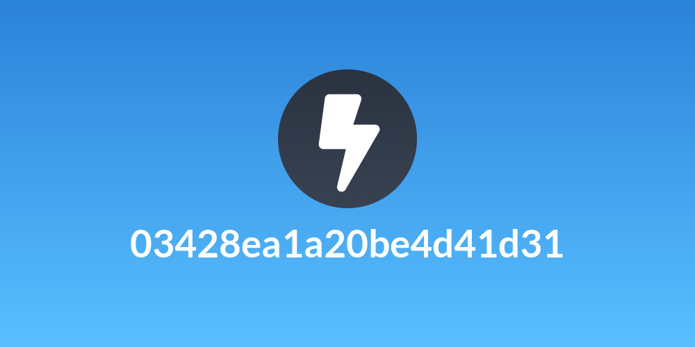 03428ea1a20be4d41d31