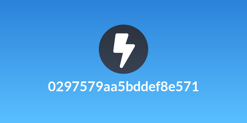 0297579aa5bddef8e571