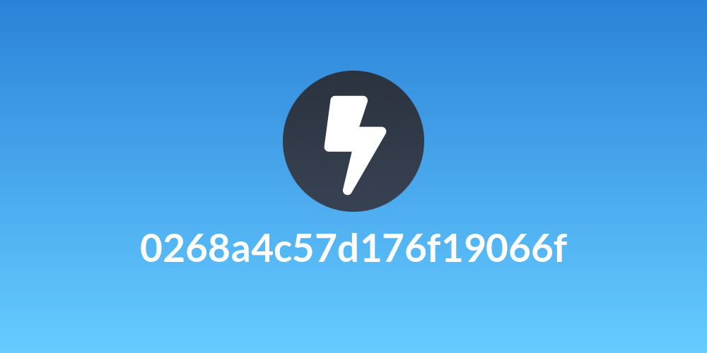 0268a4c57d176f19066f