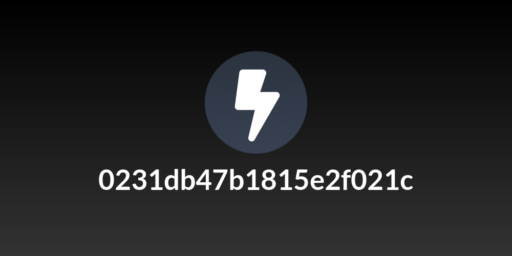 0231db47b1815e2f021c