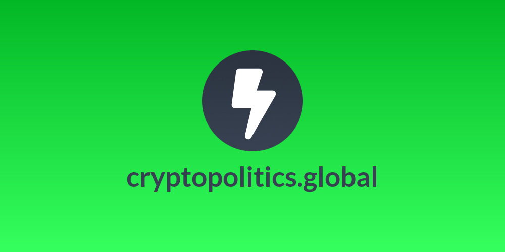 cryptopolitics.global