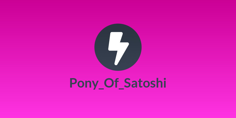 Pony_Of_Satoshi