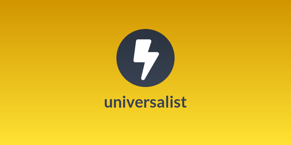 universalist