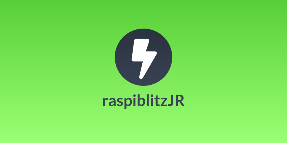 raspiblitzJR