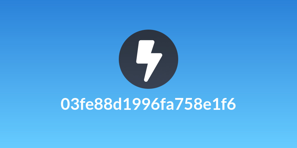 03fe88d1996fa758e1f6