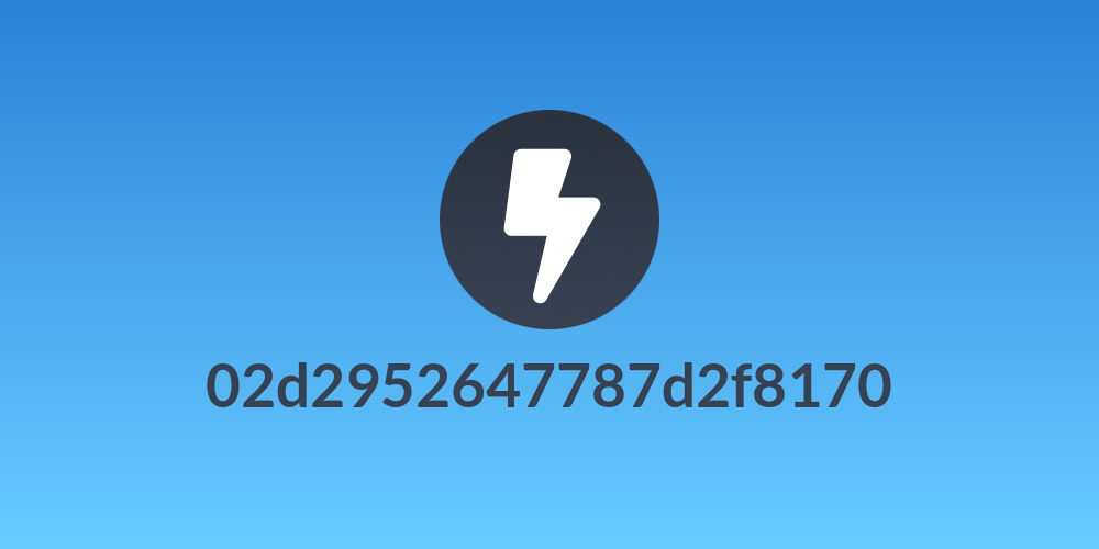 02d2952647787d2f8170