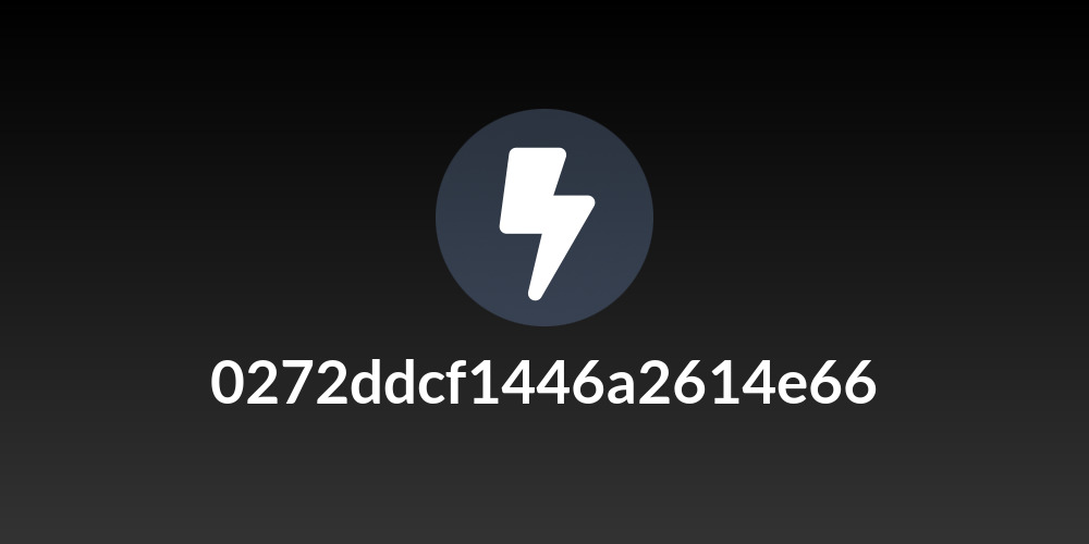 0272ddcf1446a2614e66