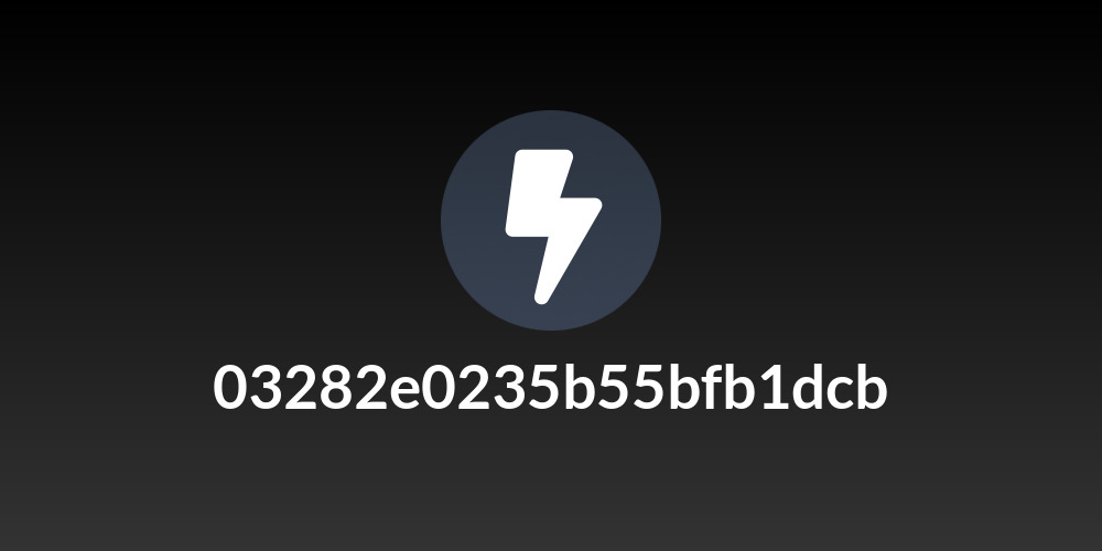 03282e0235b55bfb1dcb