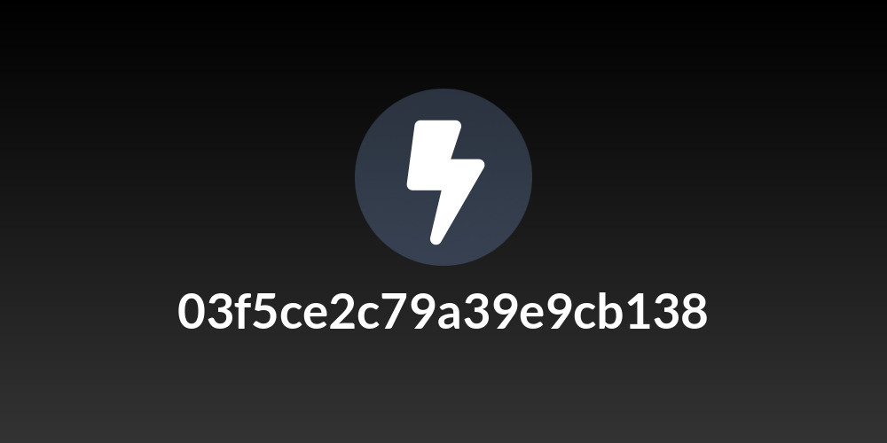 03f5ce2c79a39e9cb138