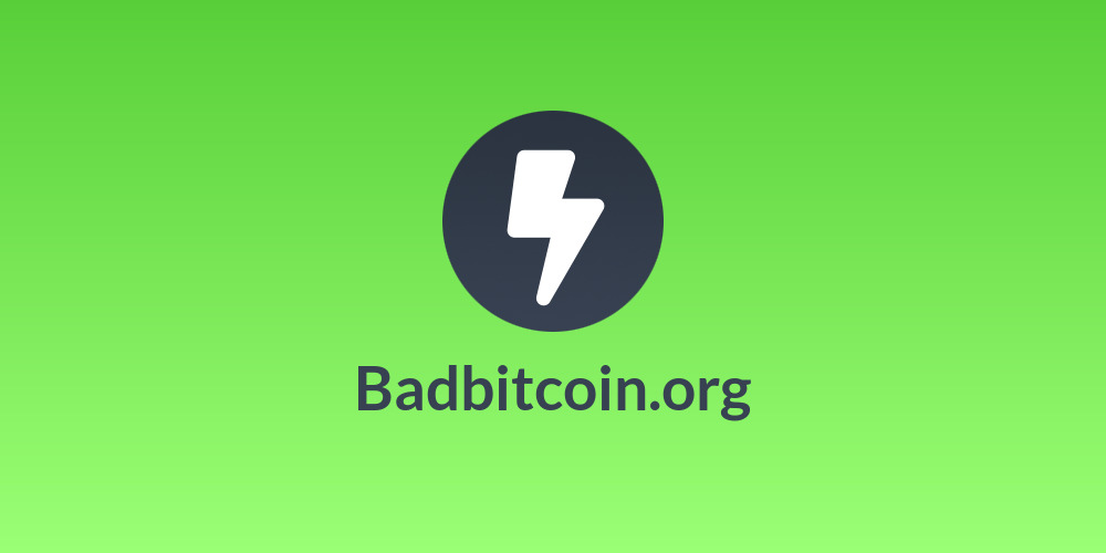 Badbitcoin.org