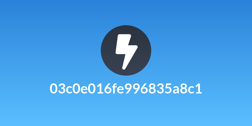 03c0e016fe996835a8c1