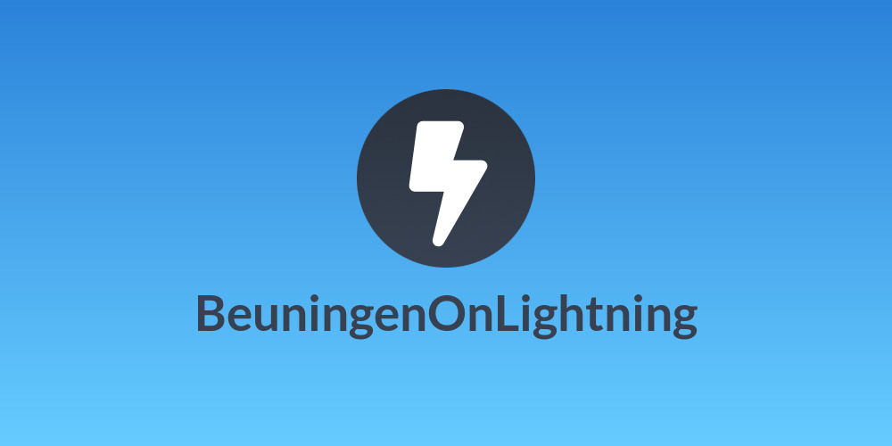 BeuningenOnLightning