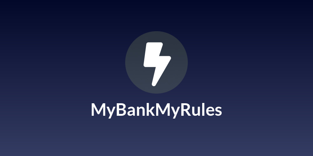 MyBankMyRules