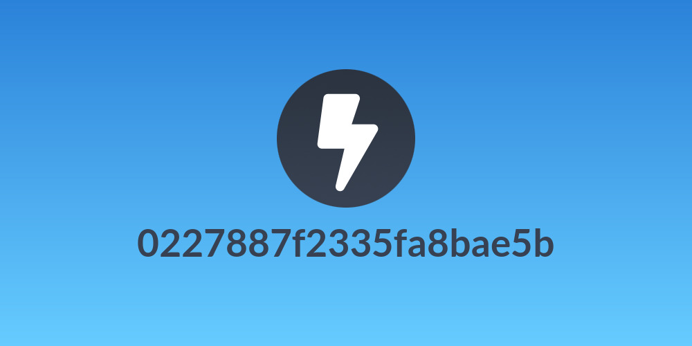 0227887f2335fa8bae5b