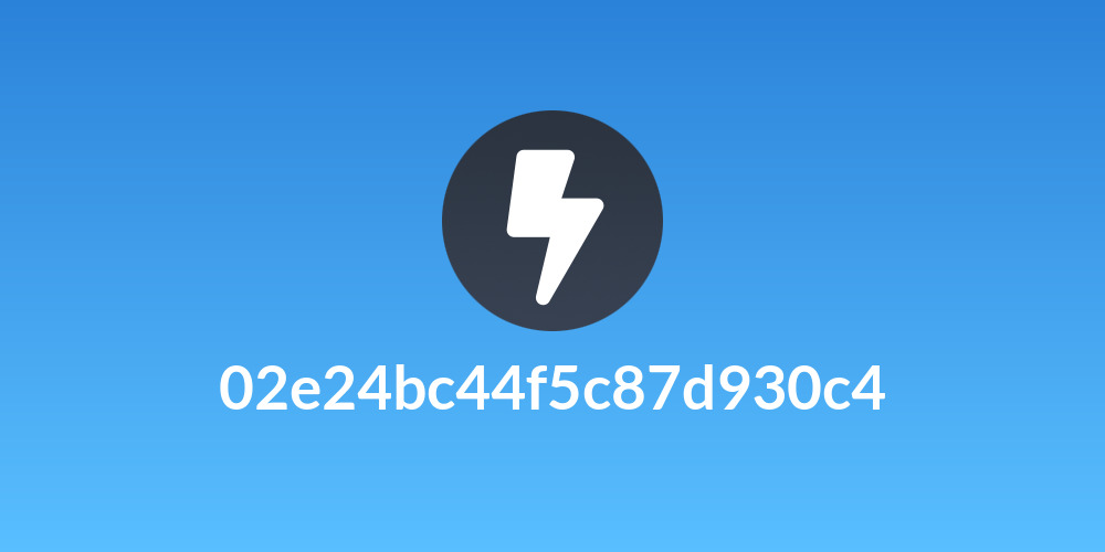 02e24bc44f5c87d930c4
