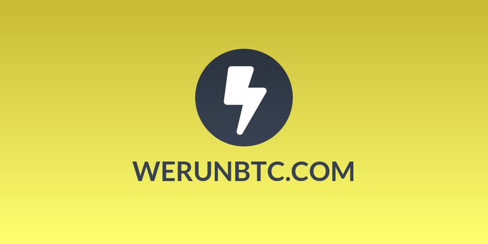 WERUNBTC.COM