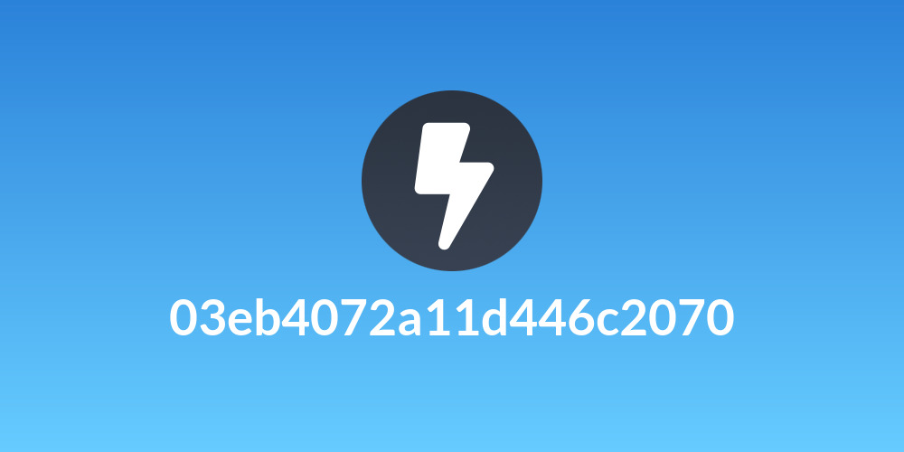 03eb4072a11d446c2070