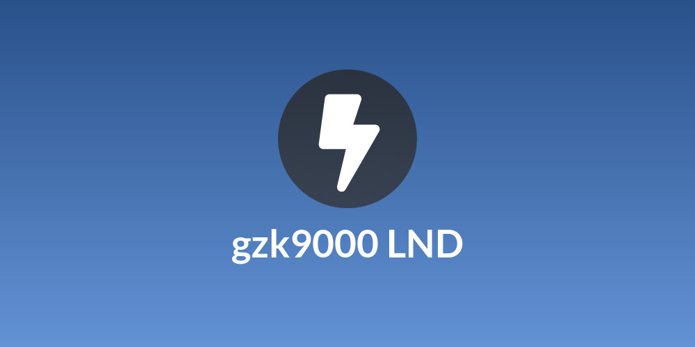 gzk9000 LND