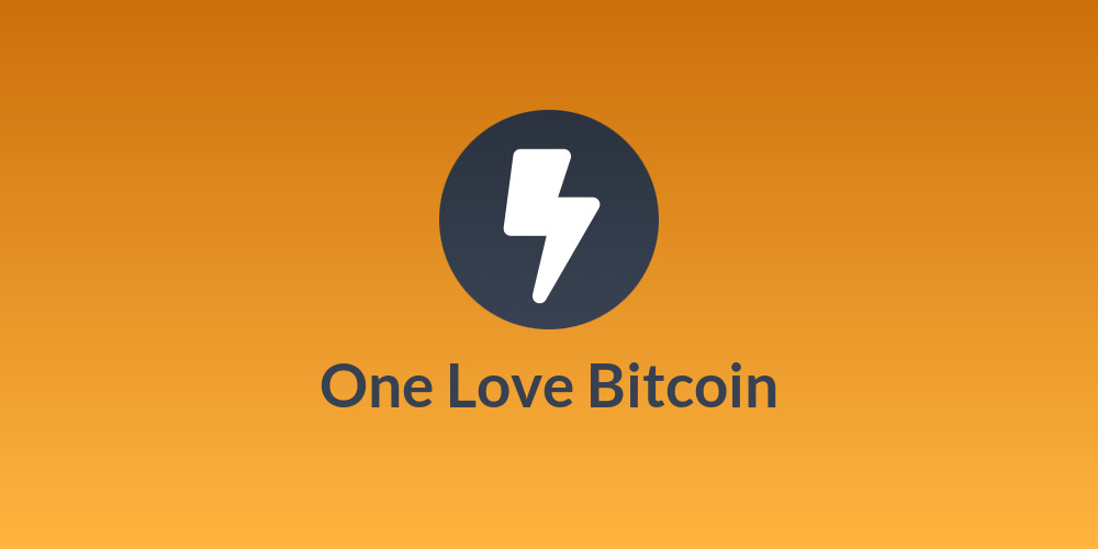 One Love Bitcoin