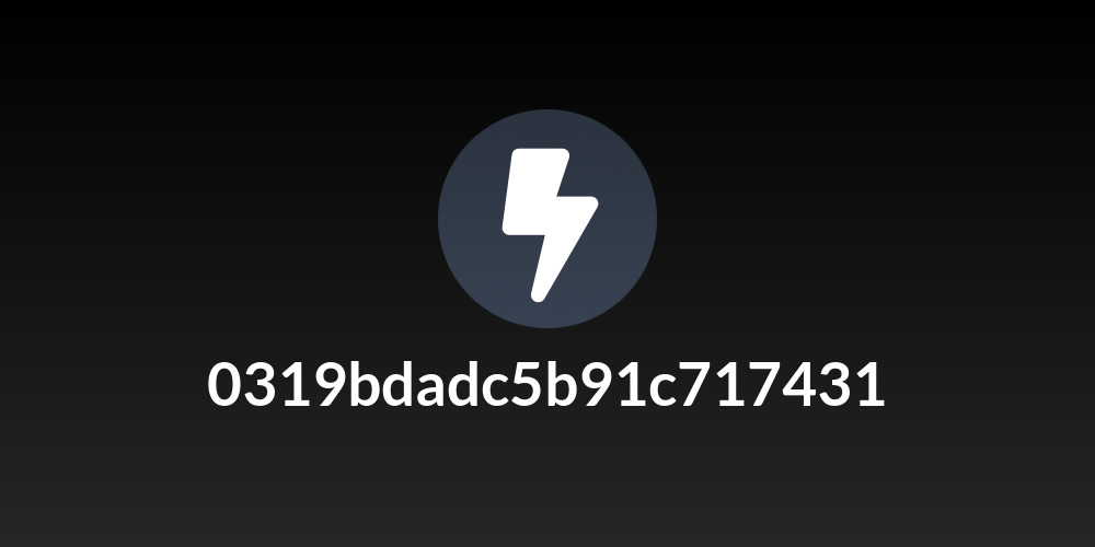 0319bdadc5b91c717431