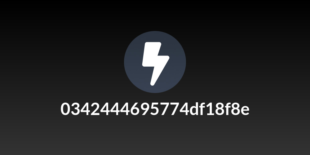 0342444695774df18f8e