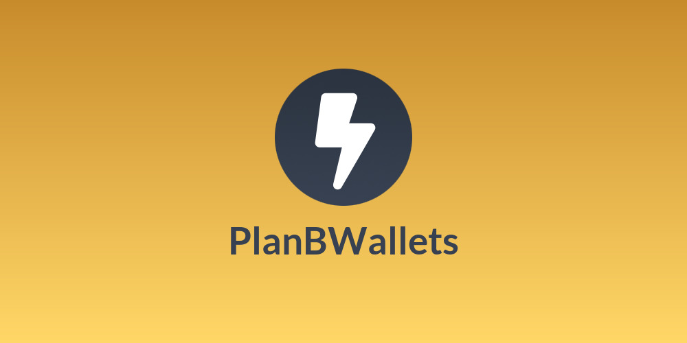 PlanBWallets
