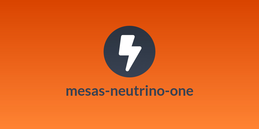 mesas-neutrino-one