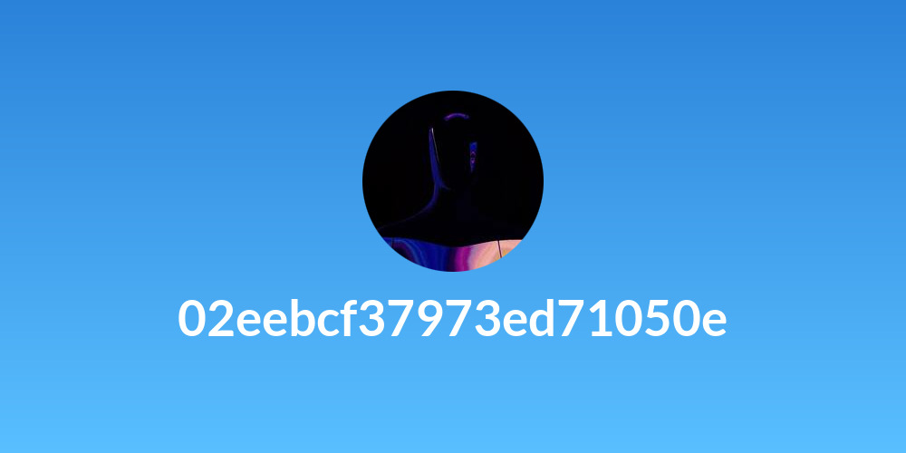 02eebcf37973ed71050e