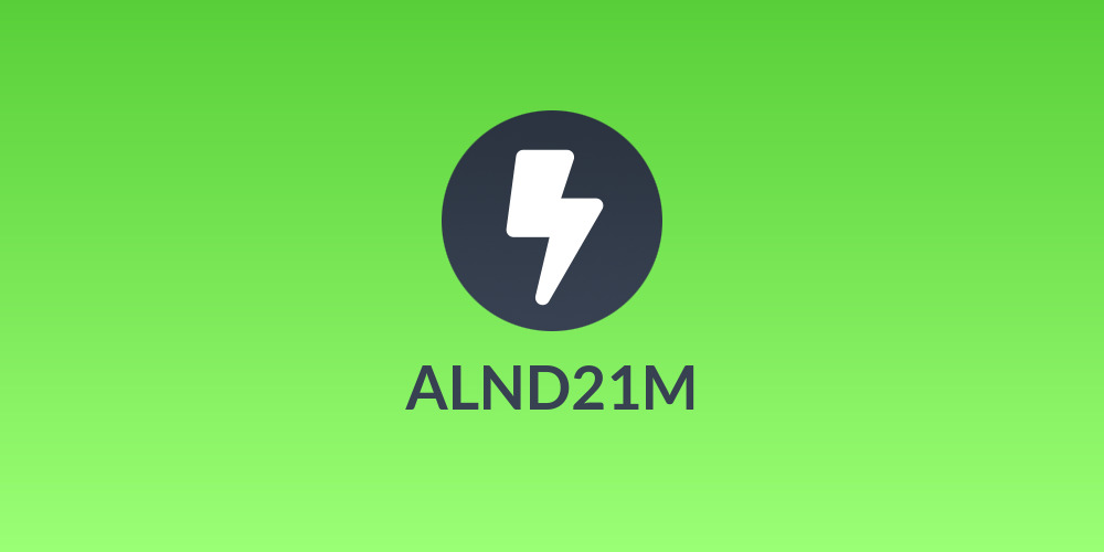 ALND21M