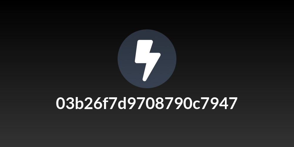 03b26f7d9708790c7947