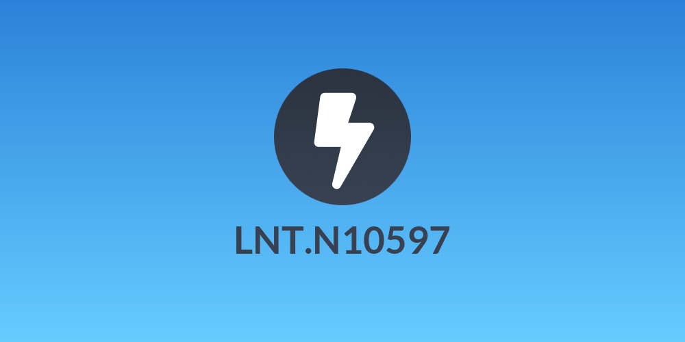 LNT.N10597