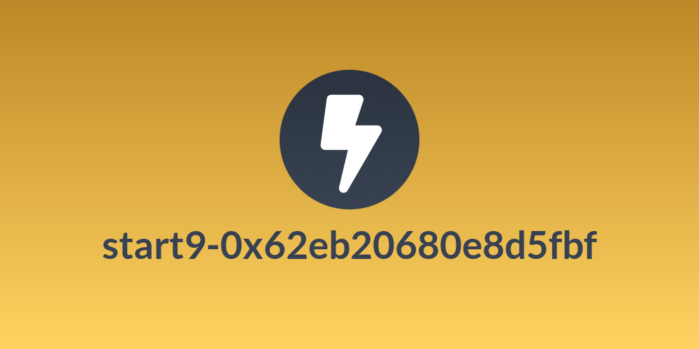 start9-0x62eb20680e8d5fbf