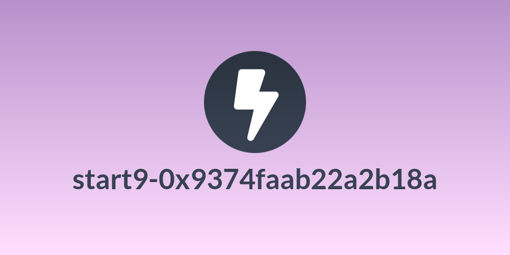 start9-0x9374faab22a2b18a