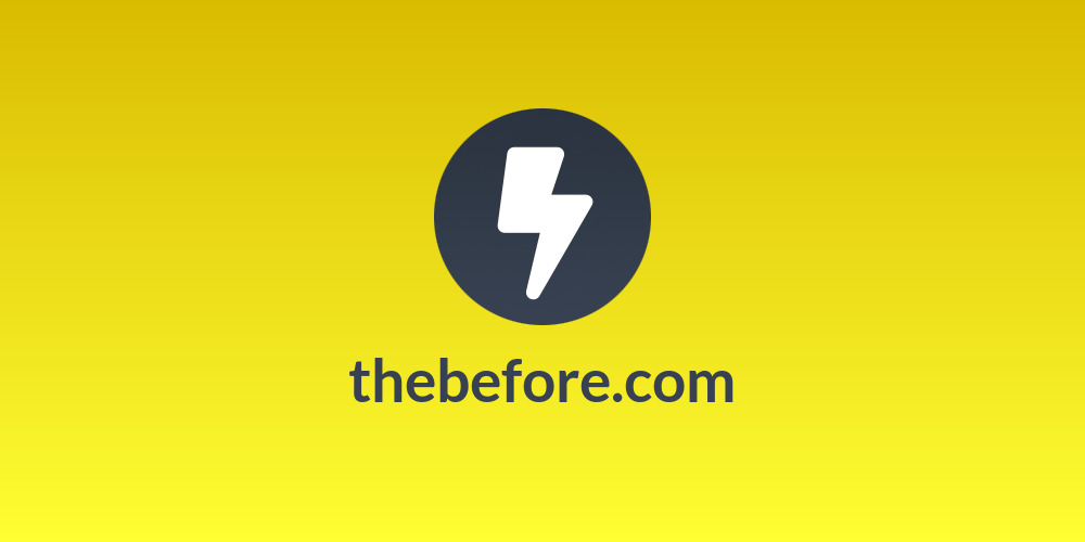 thebefore.com