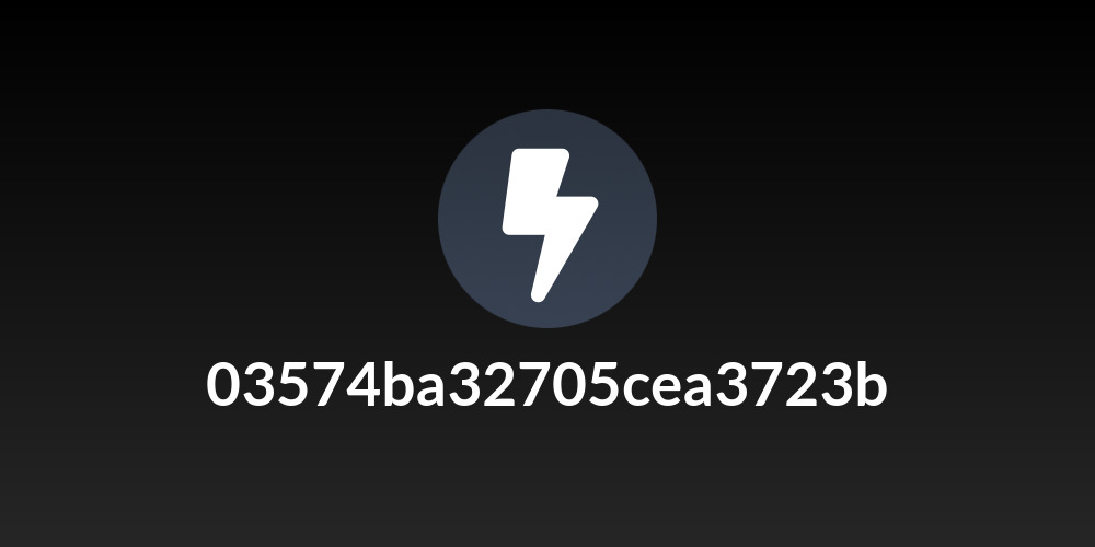 03574ba32705cea3723b