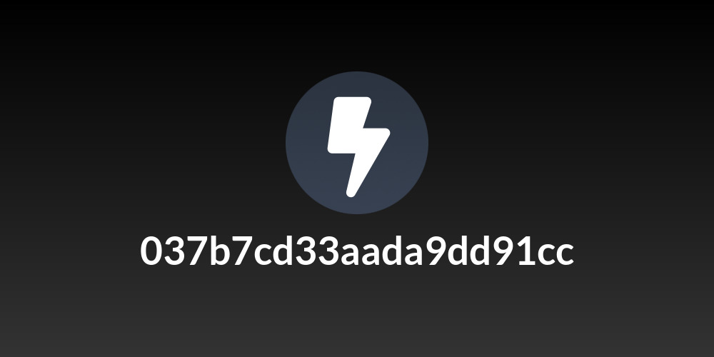 037b7cd33aada9dd91cc