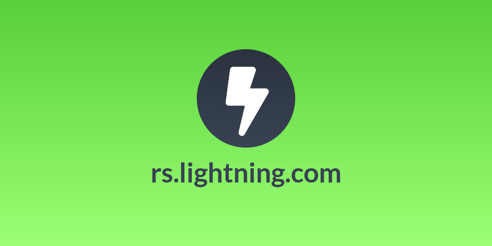 rs.lightning.com