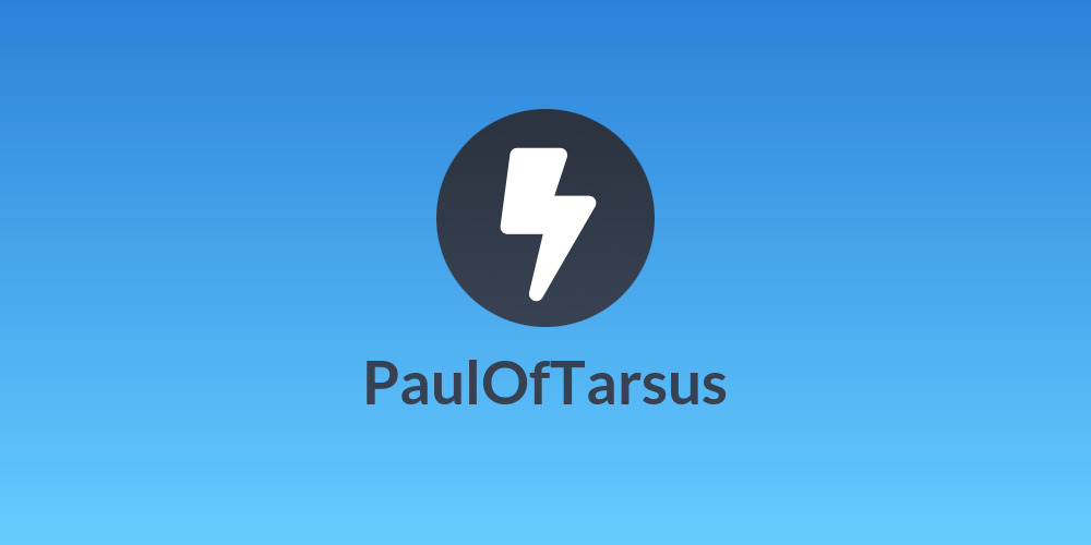 PaulOfTarsus