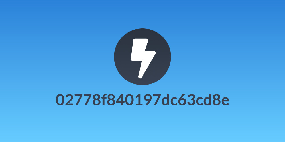 02778f840197dc63cd8e