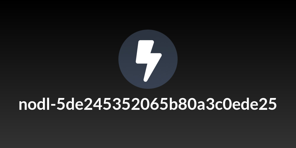 nodl-5de245352065b80a3c0ede25