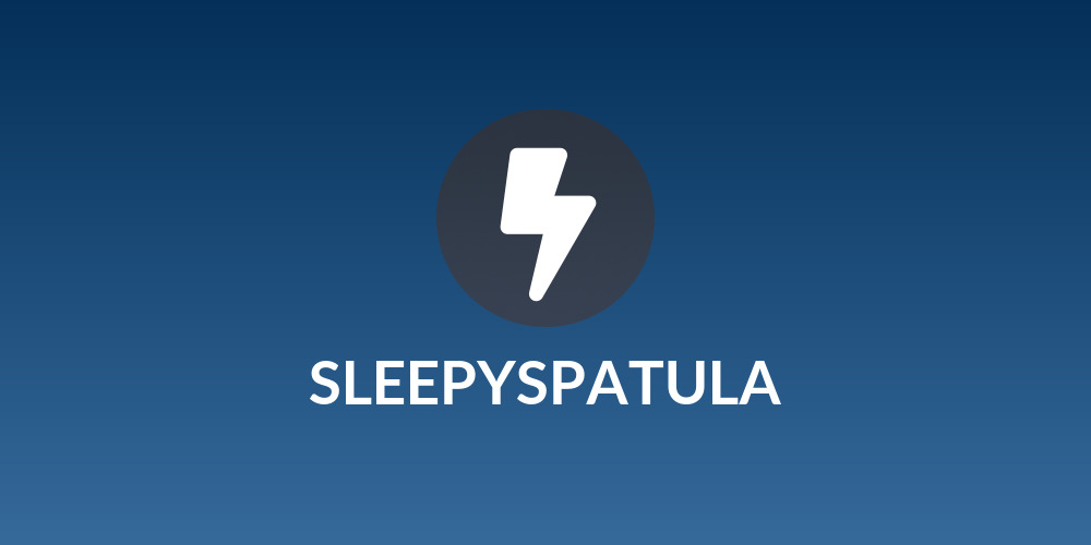 SLEEPYSPATULA