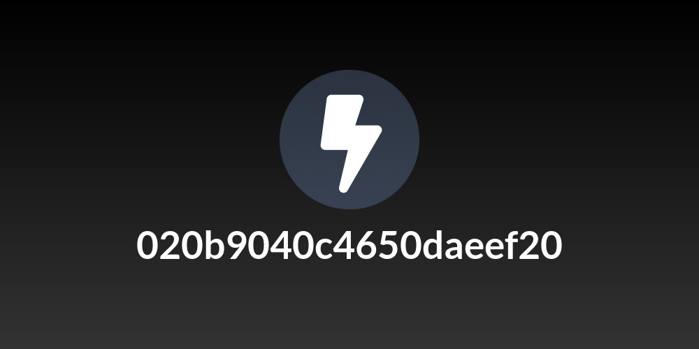 020b9040c4650daeef20