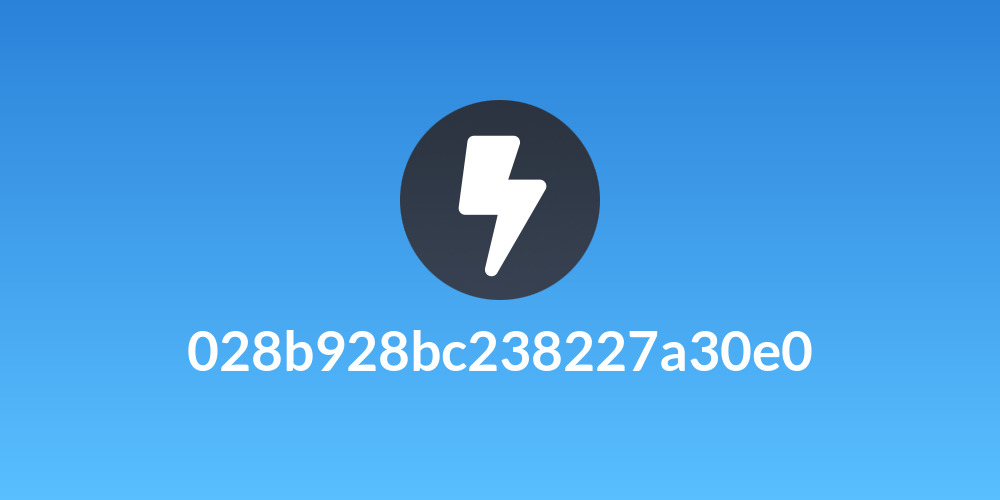 028b928bc238227a30e0